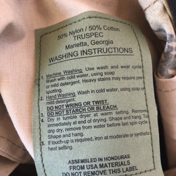 NWT TRU-SPEC Camouflage Men’sTactical Response Uniform Pant. Small/Long. - Picture 13 of 13